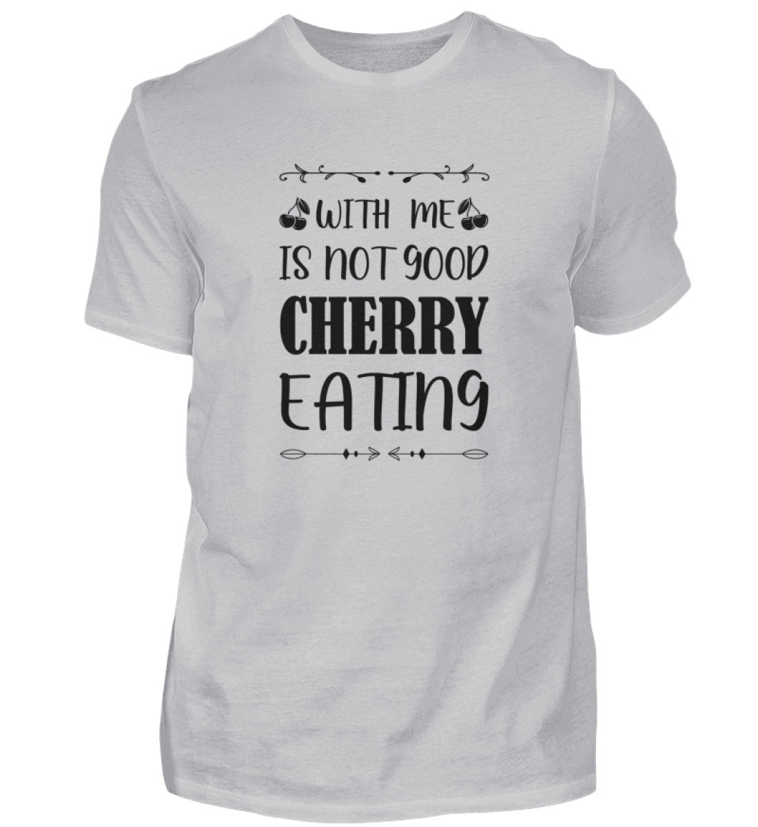 CHERRY EATING - HERREN T-SHIRT - Dufte Kluft