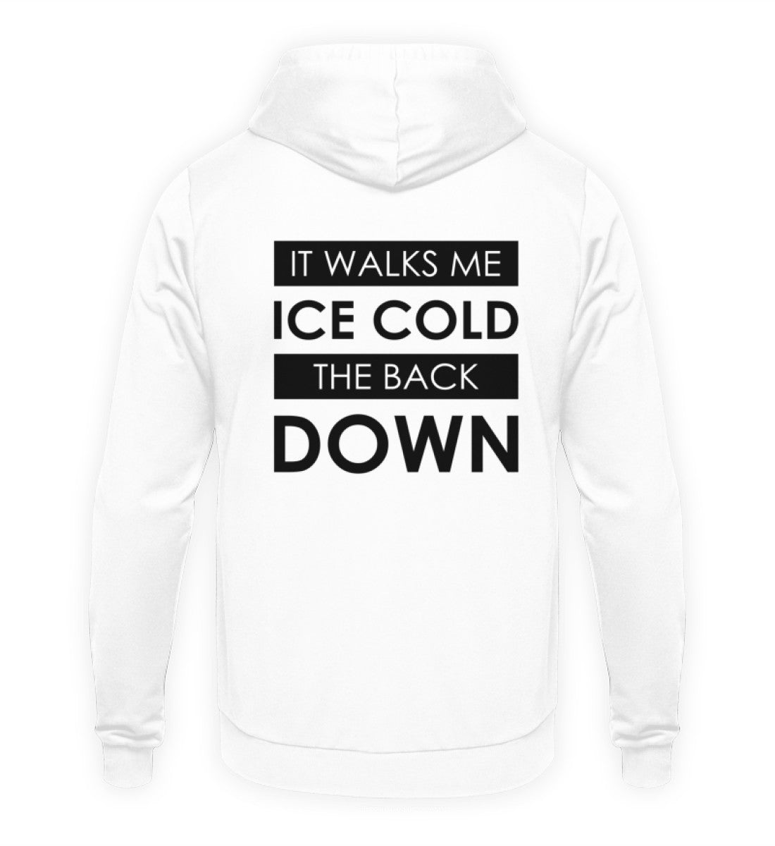 ICE COLD - BACKPRINT HOODIE - Dufte Kluft
