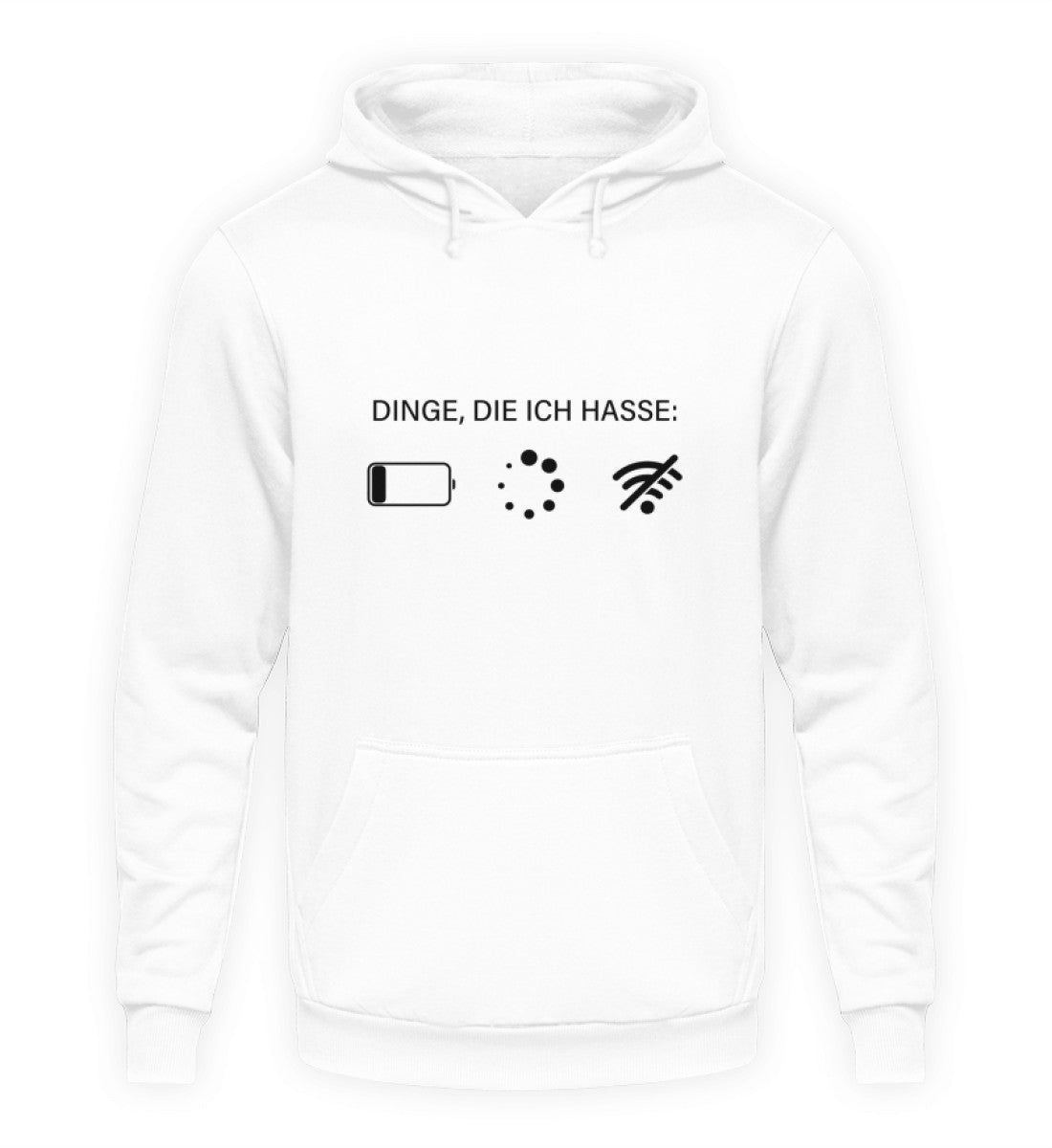 DINGE, DIE ICH HASSE - HOODIE - Dufte Kluft