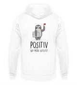 POSITIV AUF MÜDE GETESTET - BACKPRINT HOODIE