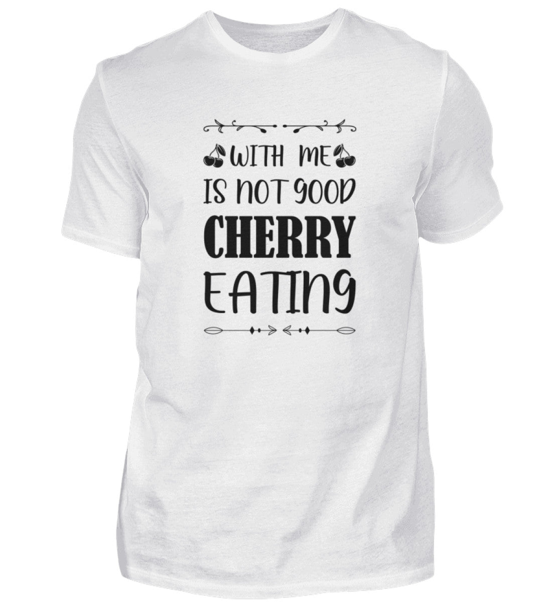 CHERRY EATING - HERREN T-SHIRT - Dufte Kluft