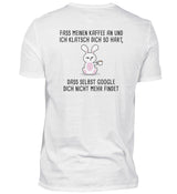 KAFFEE - BACKPRINT HERREN V-NECK SHIRT