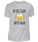 DER KOPF TUT WEH - HERREN T-SHIRT