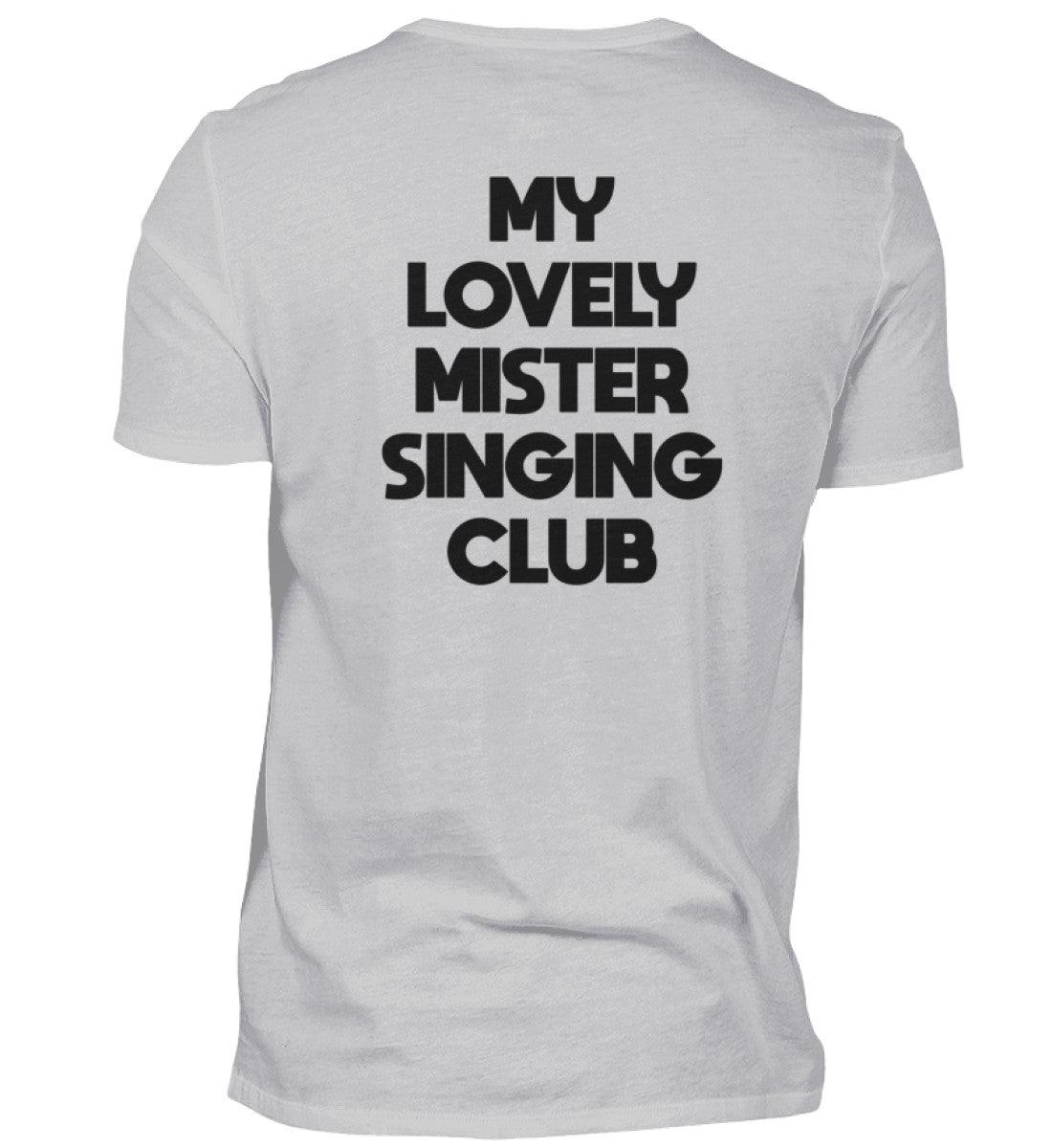 SINGING CLUB - BACKPRINT HERREN T-SHIRT - Dufte Kluft