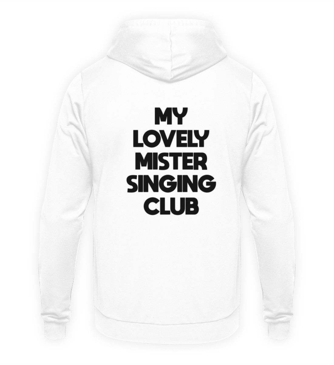 SINGING CLUB - BACKPRINT HOODIE - Dufte Kluft