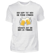 DER KOPF TUT WEH - HERREN T-SHIRT
