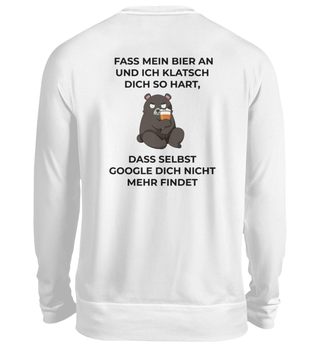 BIER - BACKPRINT SWEATSHIRT - Dufte Kluft