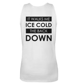 ICE COLD - BACKPRINT DAMEN TANKTOP