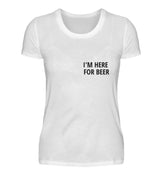 I’M HERE FOR BEER - DAMEN T-SHIRT
