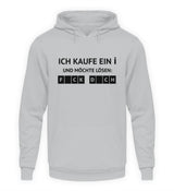 ICH KAUFE EIN I - HOODIE - Dufte Kluft