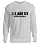 DIE LAGE IST BESÄUFNISERREGEND - SWEATSHIRT - Dufte Kluft