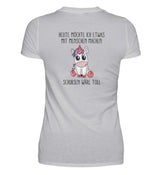 SCHUBSEN - BACKPRINT DAMEN V-NECK SHIRT