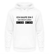 ICH KAUFE EIN I - HOODIE - Dufte Kluft