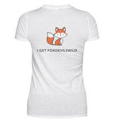 FOXDEVILSWILD - BACKPRINT DAMEN T-SHIRT