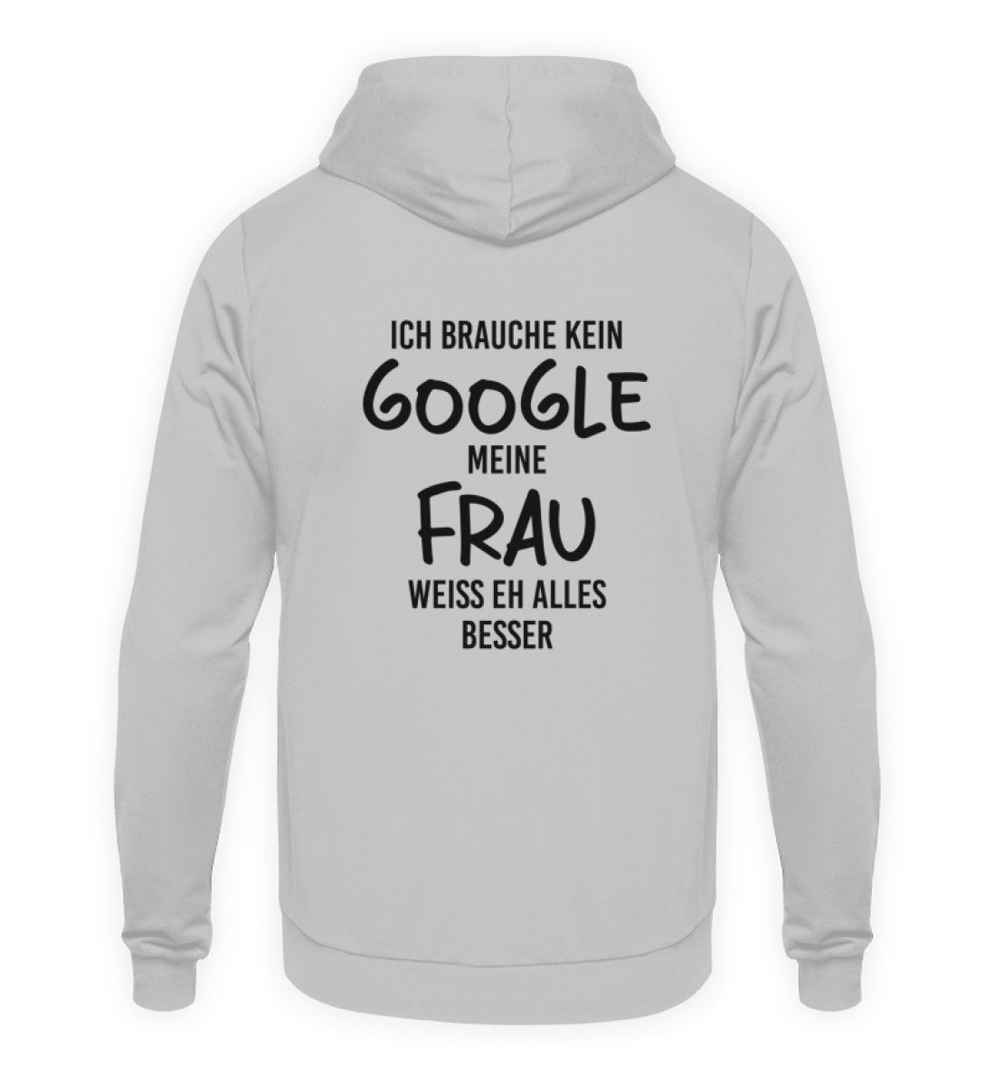 MEINE FRAU - BACKPRINT HOODIE - Dufte Kluft