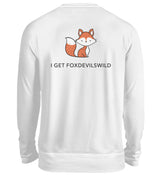 FOXDEVILSWILD - BACKPRINT SWEATSHIRT
