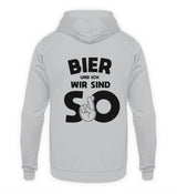 BIER UND ICH - BACKPRINT HOODIE - Dufte Kluft