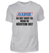 ALKOHOL - HERREN T-SHIRT - Dufte Kluft