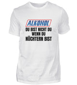 ALKOHOL - HERREN T-SHIRT - Dufte Kluft