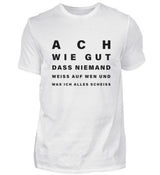 ACH WIE GUT - HERREN T-SHIRT - Dufte Kluft
