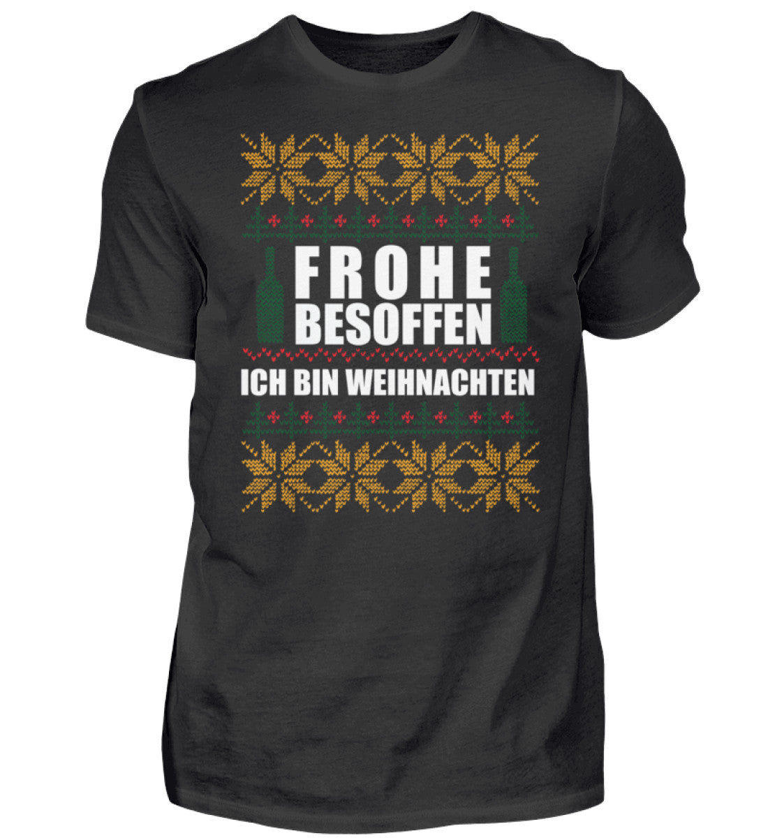 FROHE BESOFFEN Herren Basic TShirt duftekluft.de Dufte Kluft