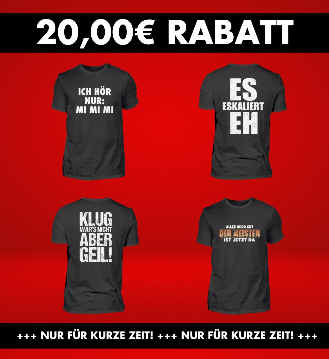 HERREN T-SHIRT BUNDLE ERSTELLEN - Dufte Kluft