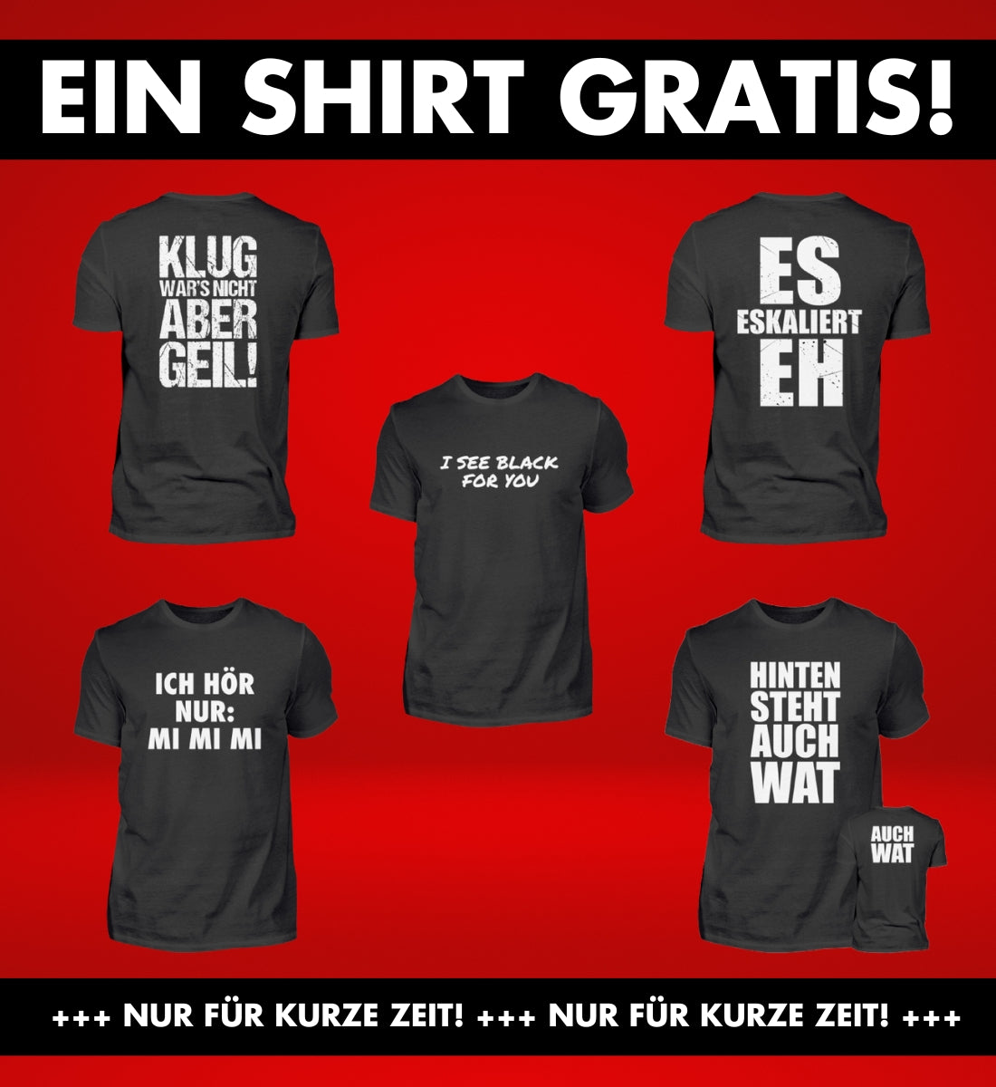 HERREN T-SHIRT MEGA BUNDLE ERSTELLEN - Dufte Kluft
