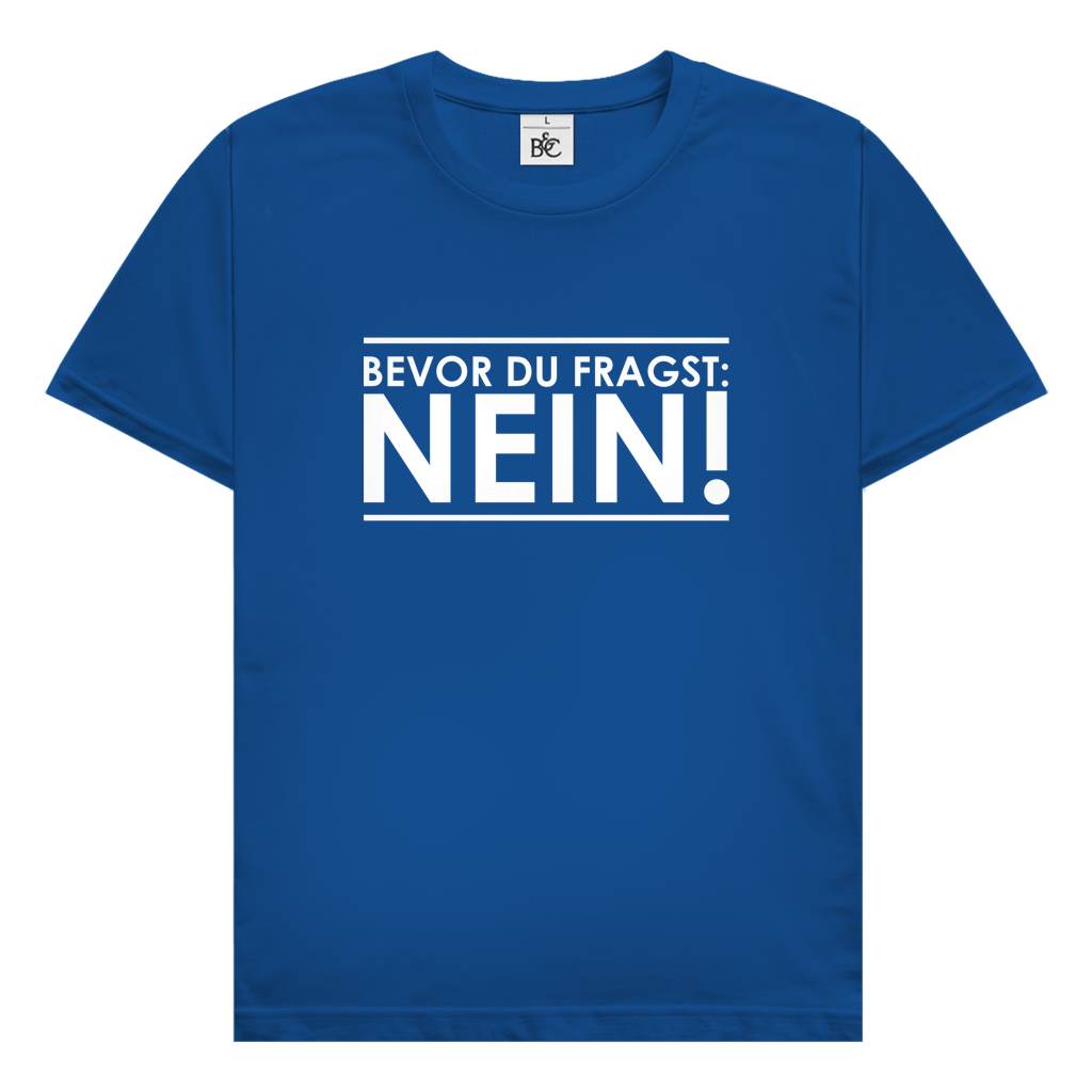 Herren T-Shirt BEVOR DU FRAGST - Dufte Kluft