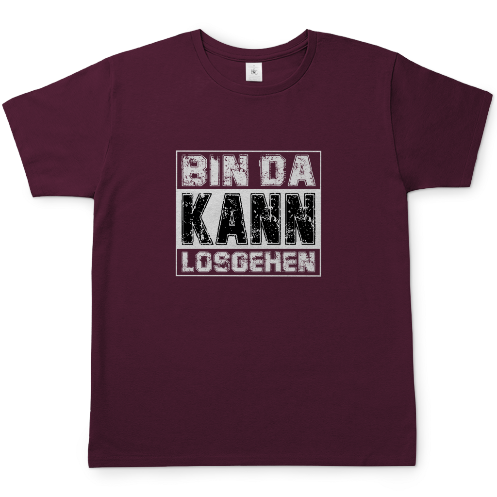 BIN DA - Herren T-Shirt - Dufte Kluft
