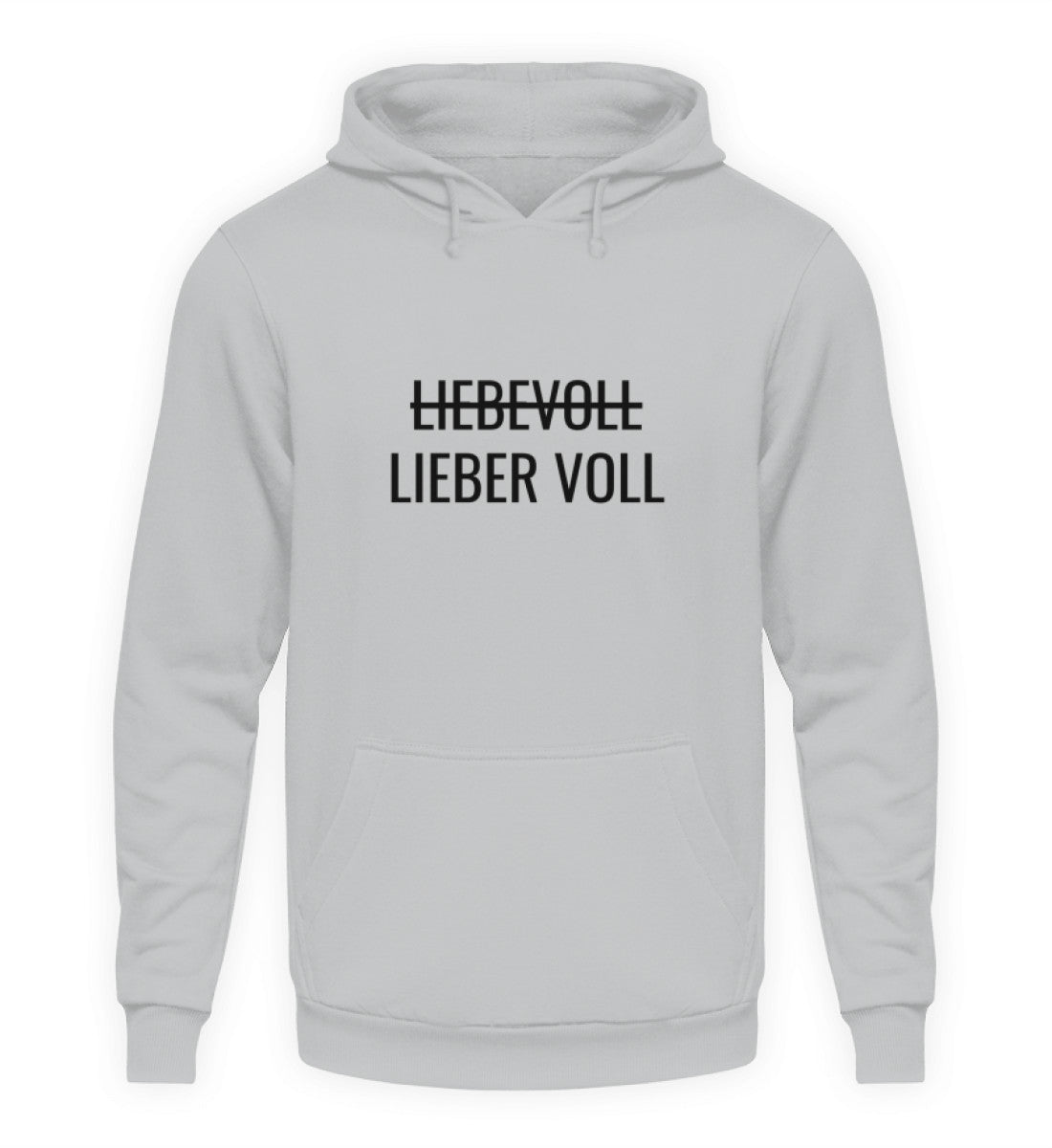 LIEBER VOLL - HOODIE - Dufte Kluft