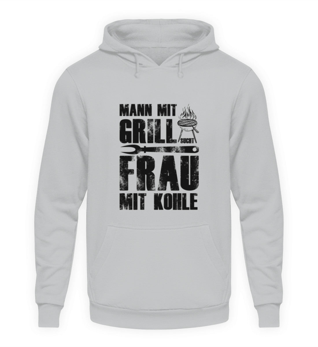 MANN MIT GRILL - HOODIE - Dufte Kluft