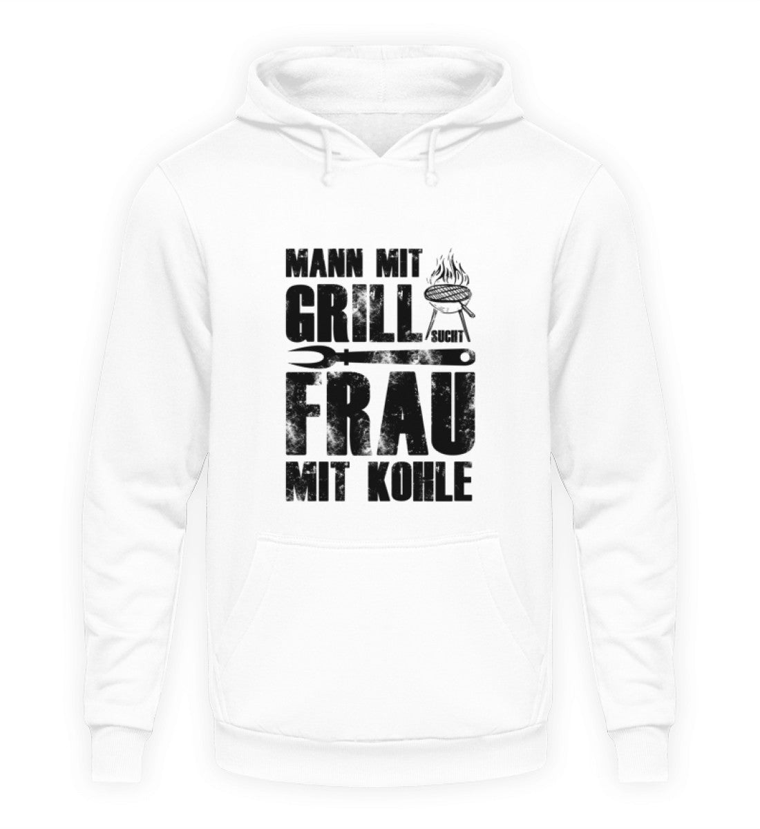 MANN MIT GRILL - HOODIE - Dufte Kluft