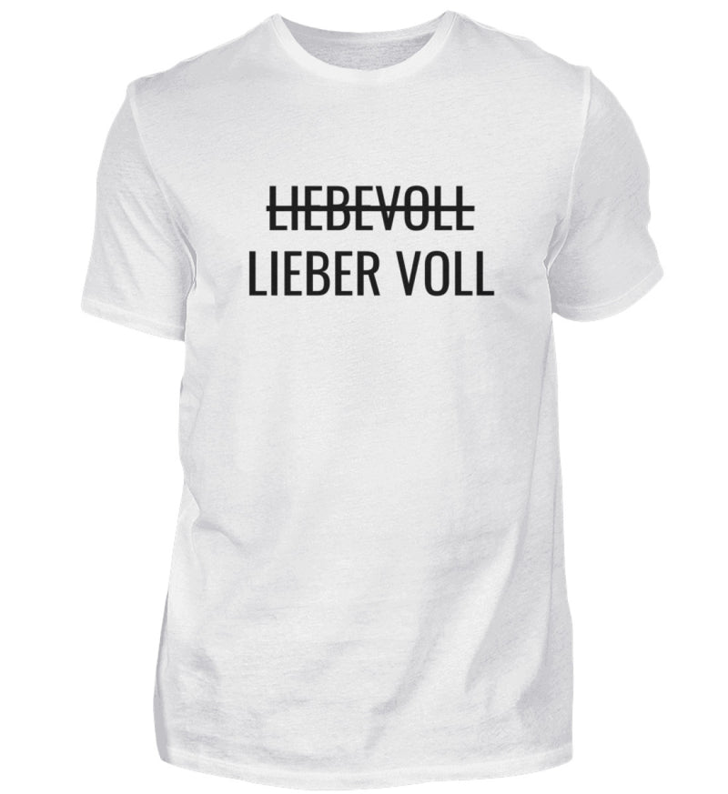 LIEBER VOLL - HERREN T-SHIRT