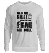 MANN MIT GRILL - SWEATSHIRT