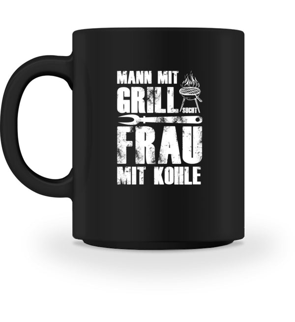 MANN MIT GRILL - TASSE