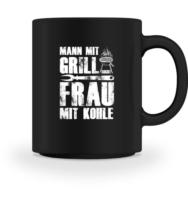 MANN MIT GRILL - TASSE