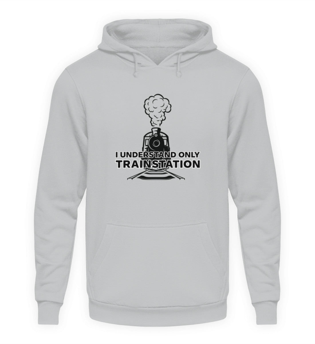 I UNDERSTAND ONLY TRAINSTATION - HOODIE - Dufte Kluft