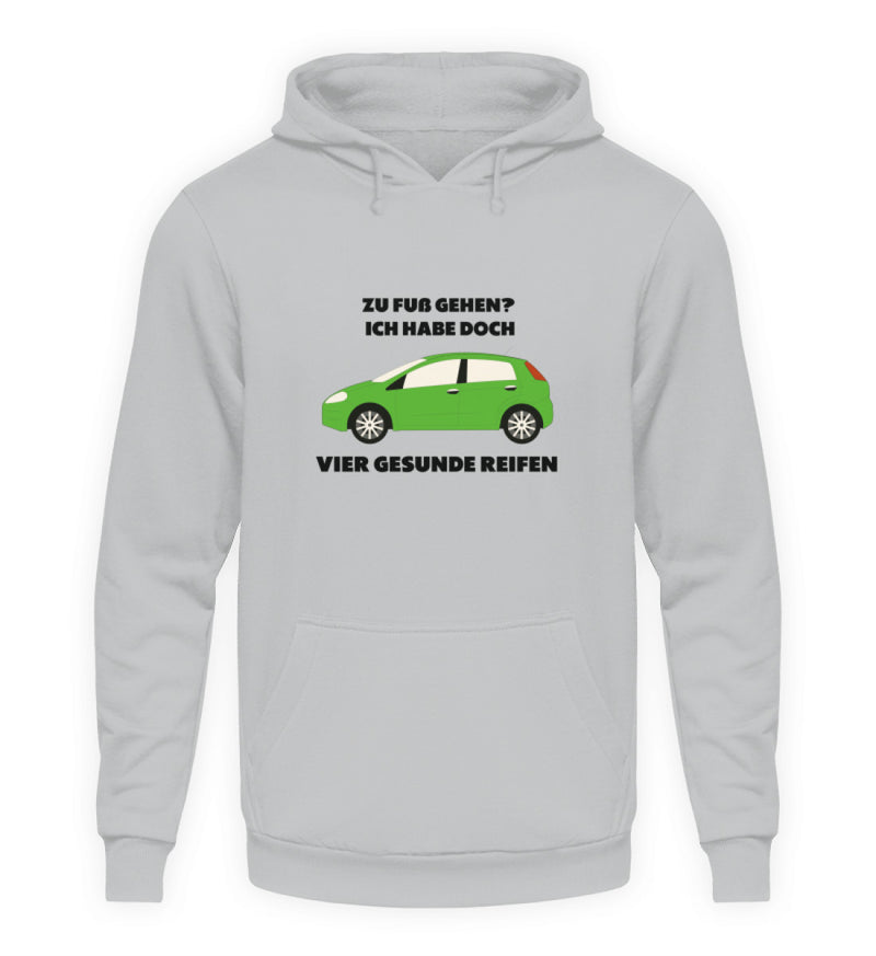 VIER GESUNDE REIFEN - HOODIE