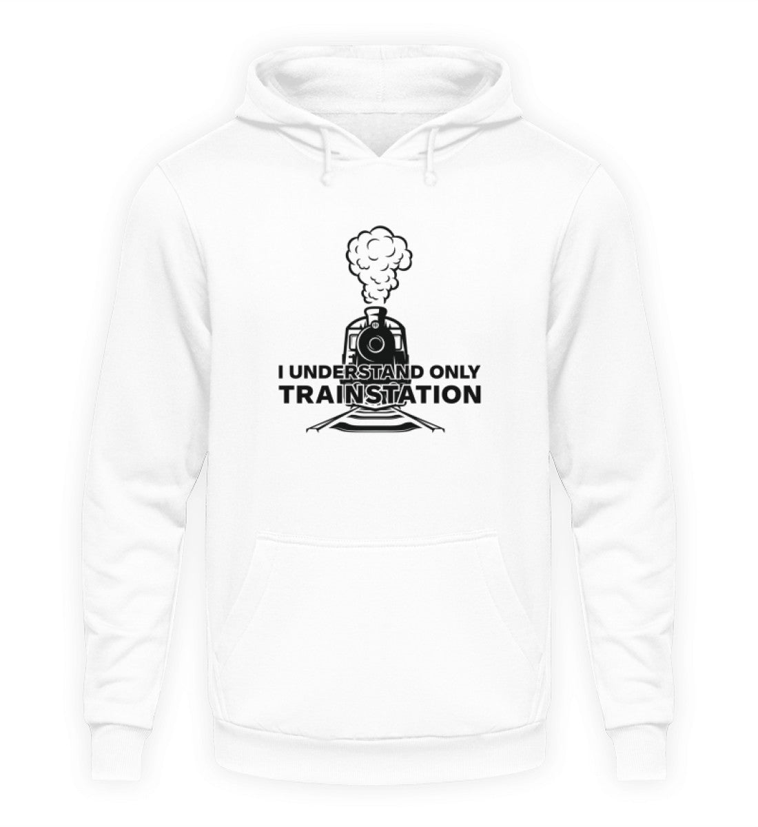 I UNDERSTAND ONLY TRAINSTATION - HOODIE - Dufte Kluft