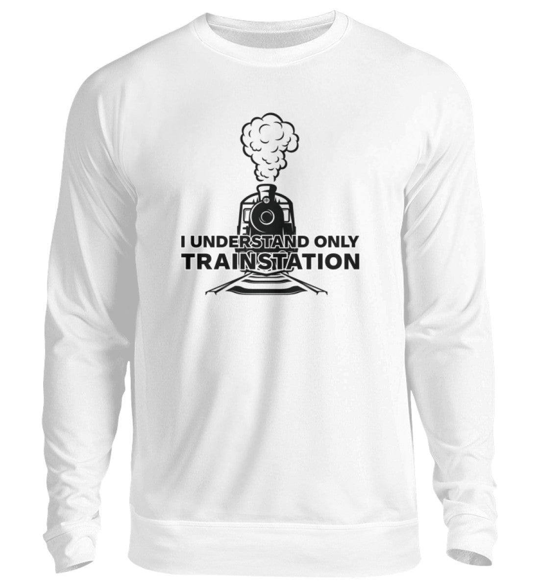 I UNDERSTAND ONLY TRAINSTATION - SWEATSHIRT - Dufte Kluft