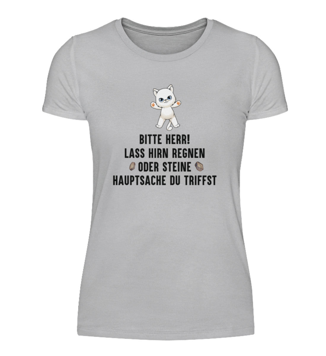 LASS HIRN REGNEN - DAMEN T-SHIRT