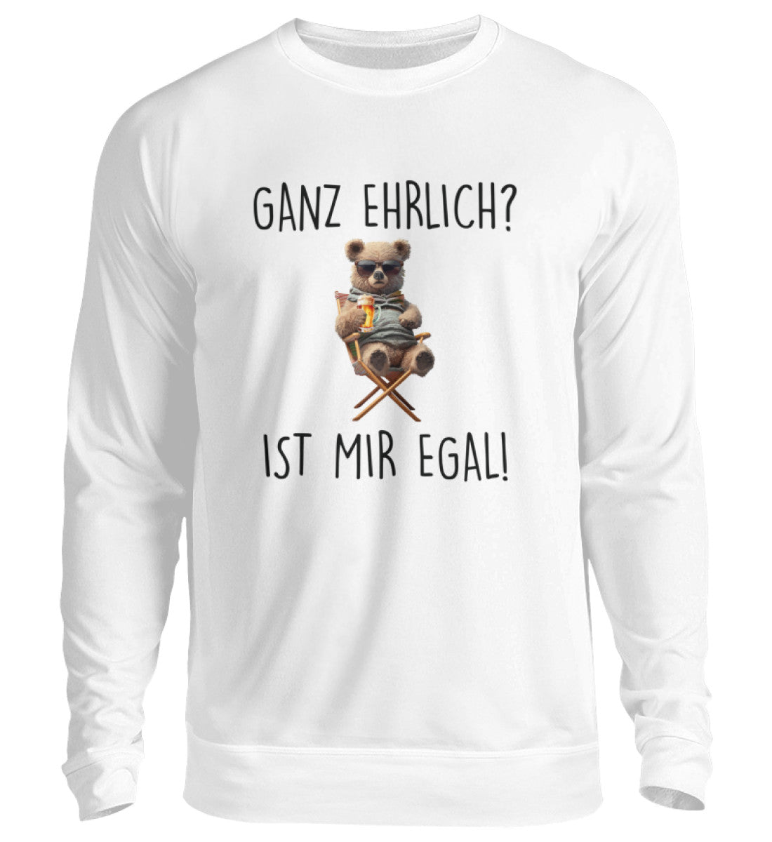 IST MIR EGAL - SWEATSHIRT - Dufte Kluft