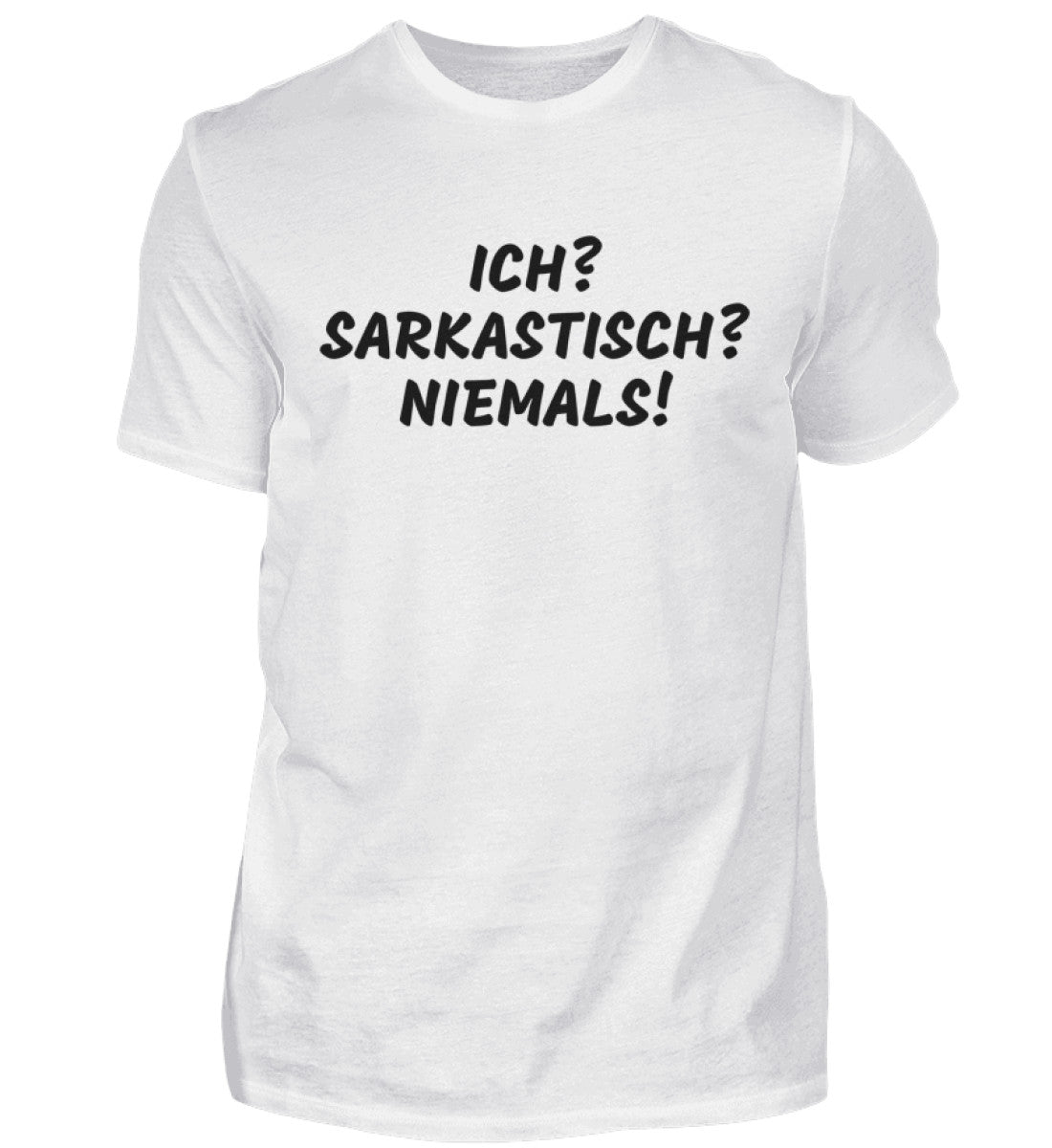 SARKASTISCH - HERREN T-SHIRT - Dufte Kluft