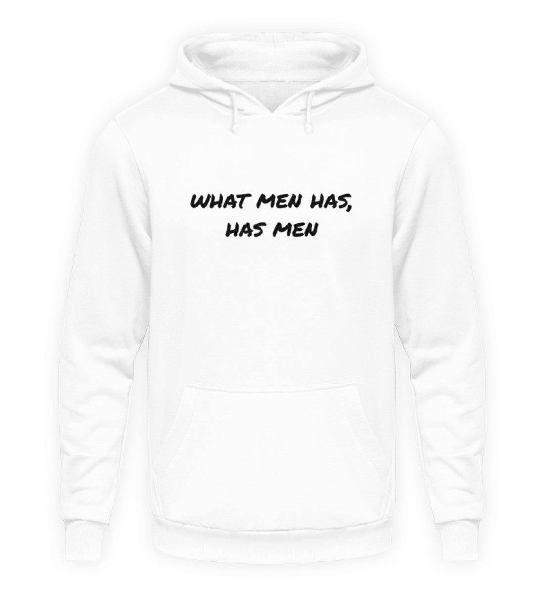 WHAT MEN HAS - HOODIE - Dufte Kluft