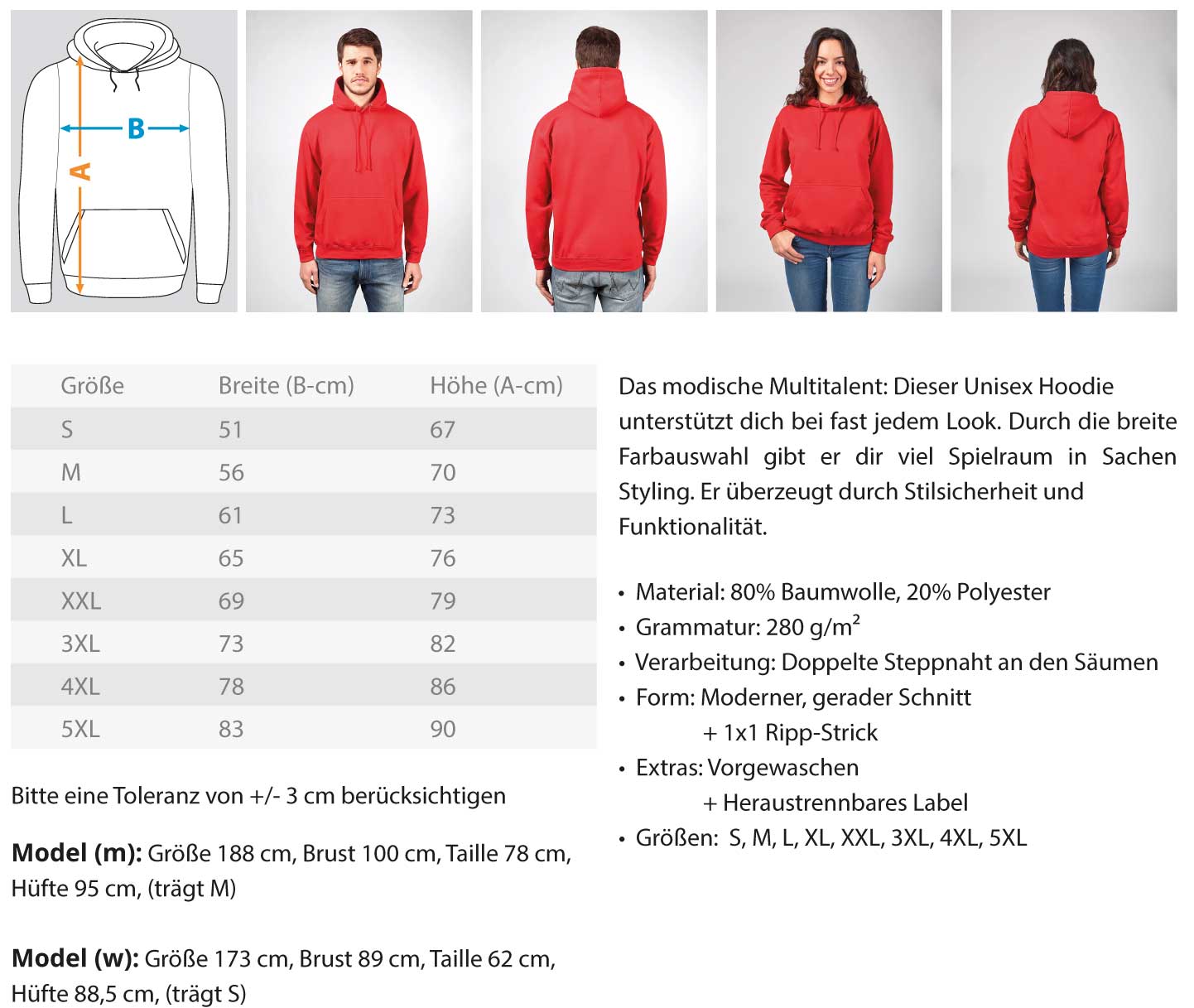 KLUG WAR’S NICHT ABER GEIL - HOODIE - Dufte Kluft