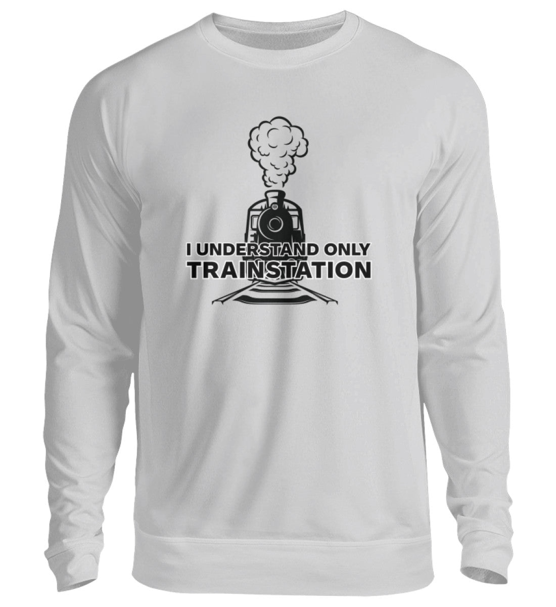 I UNDERSTAND ONLY TRAINSTATION - SWEATSHIRT - Dufte Kluft