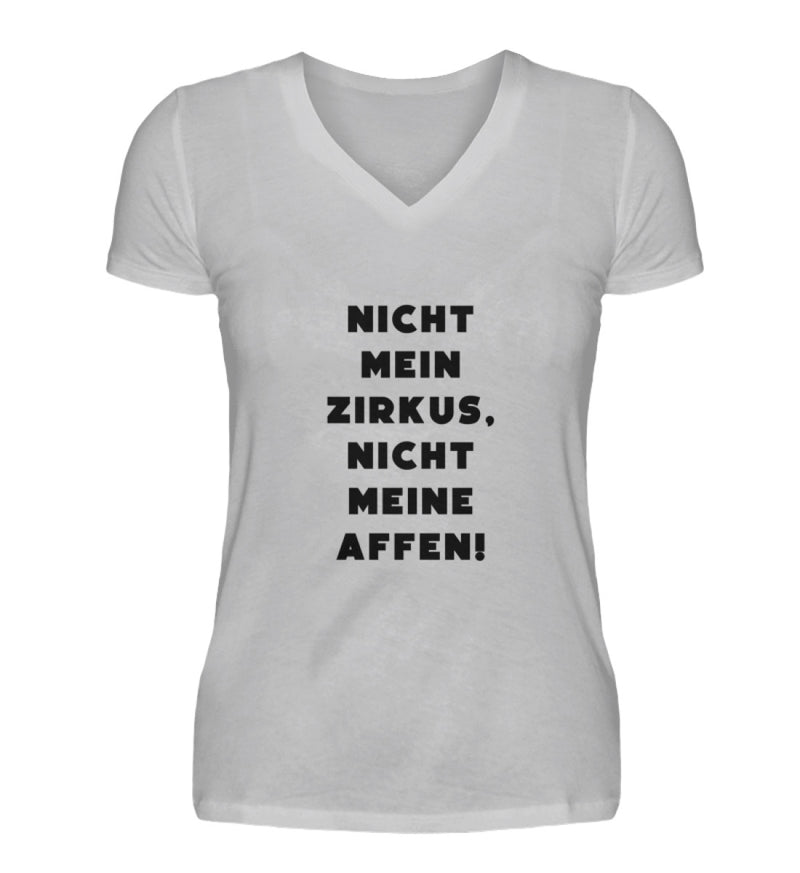 NICHT MEIN ZIRKUS - DAMEN V-NECK SHIRT