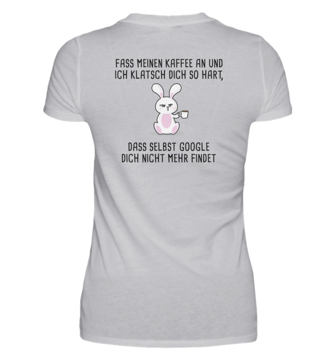 KAFFEE - BACKPRINT DAMEN T-SHIRT
