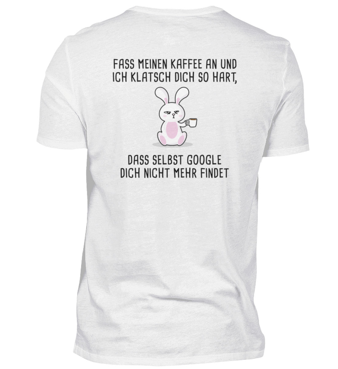 KAFFEE - BACKPRINT HERREN T-SHIRT - Dufte Kluft