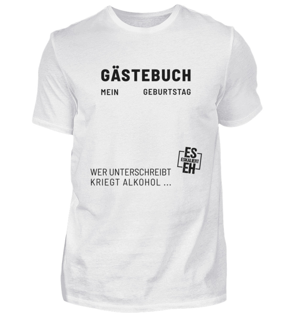 GÄSTEBUCH - HERREN T-SHIRT - Dufte Kluft
